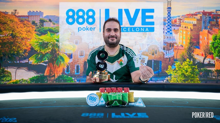 Álvaro Murciano conquista el Main Event del 888poker LIVE Barcelona 2026