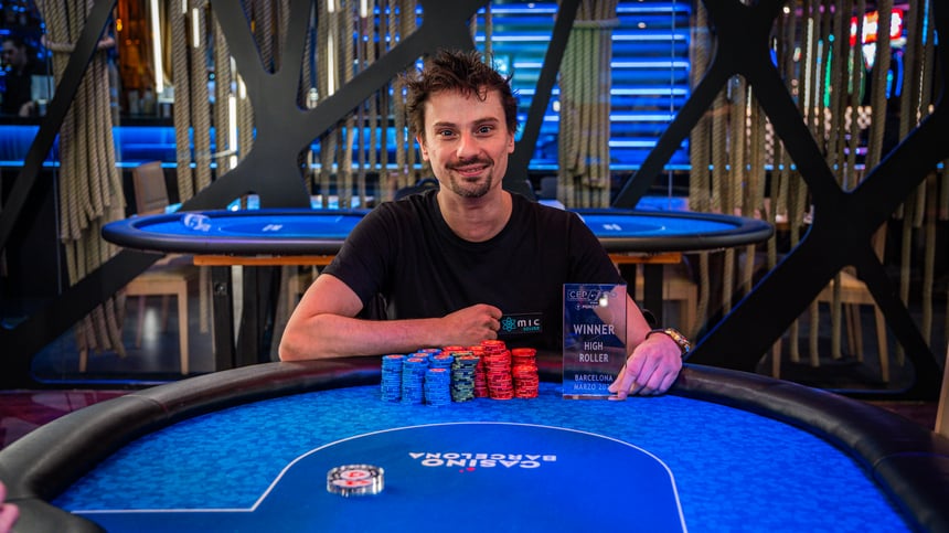Albert Grané gana el High Roller del CEP Barcelona