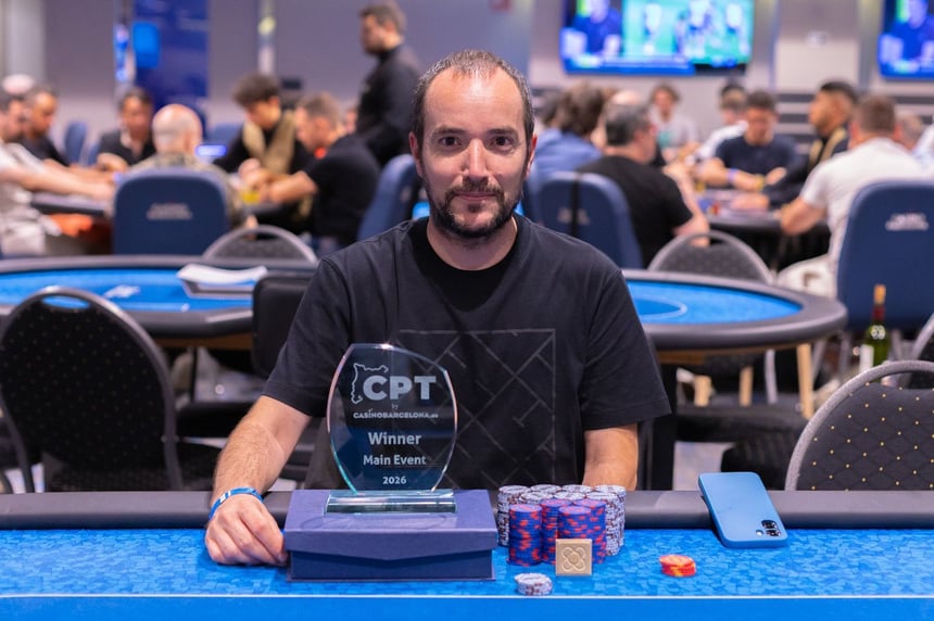 David Rodríguez se proclama campeón del Main Event del CPT Barcelona