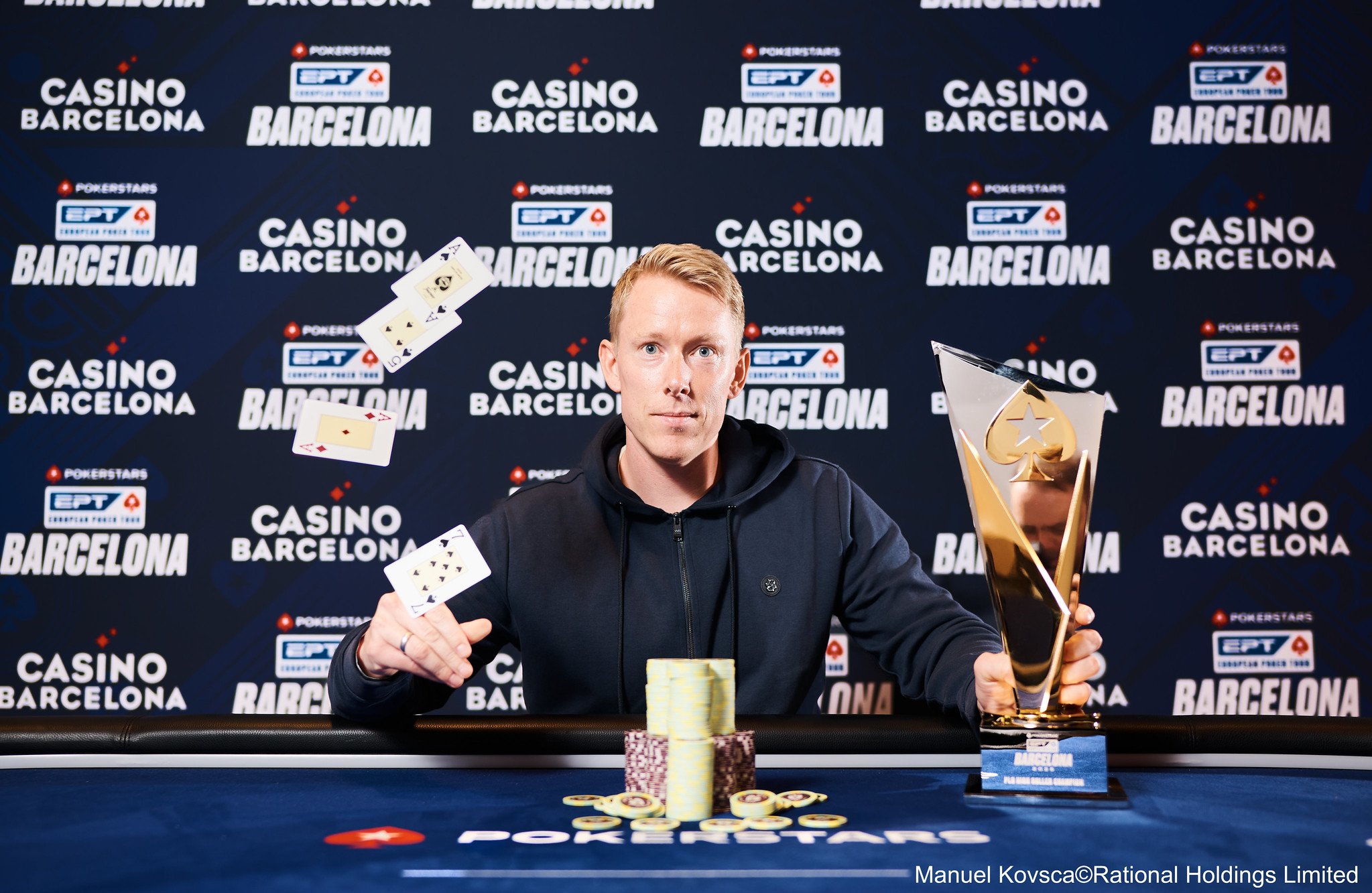 Espen Myrmo, ganador del EPT PL Omaha High Roller