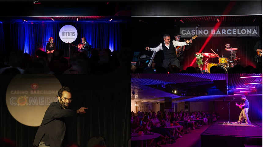 Vuelve la música, el humor y los grandes tributos a Casino Barcelona tras la pausa estival