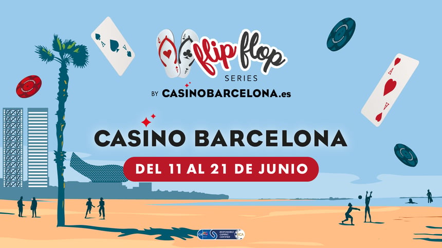 Casino Barcelona inaugura el verano con la octava edición de las Flip Flop Series
