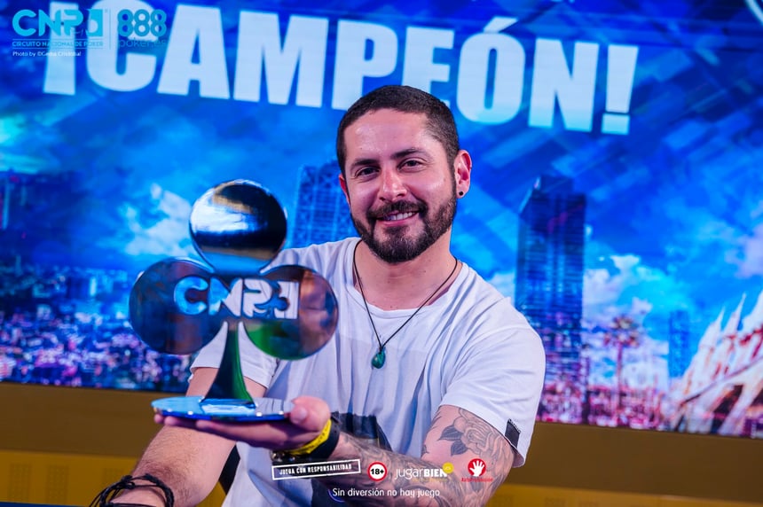Francisco Pulido campeón del Main Event de la 2a etapada del CNP 888 poker
