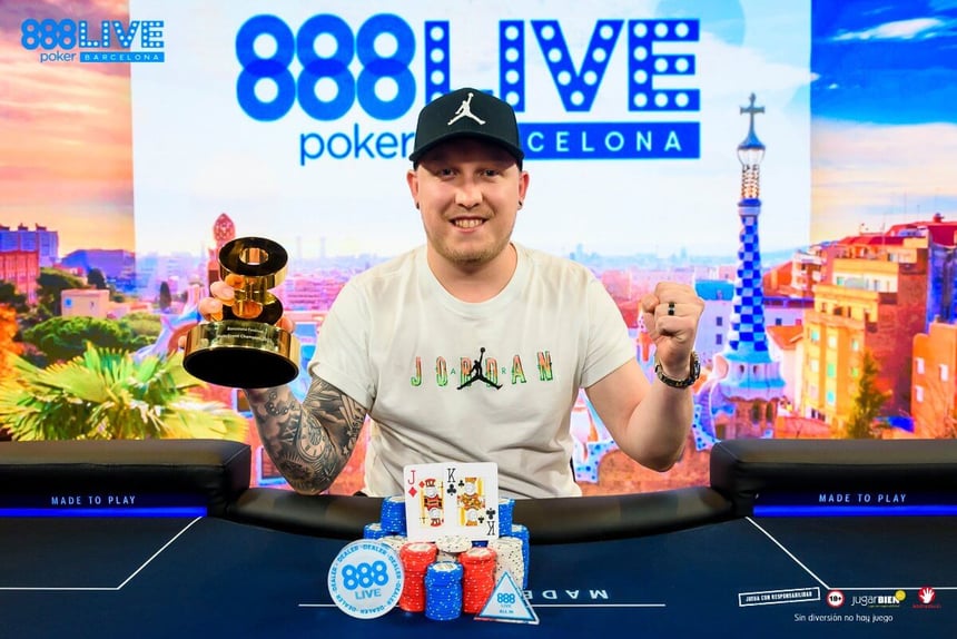 Sandro Hauser se proclama campeón del Main Event del 888poker LIVE Barcelona