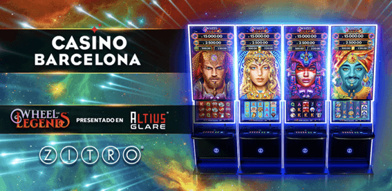 Wheel of Legends de Zitro llega a Casino Barcelona