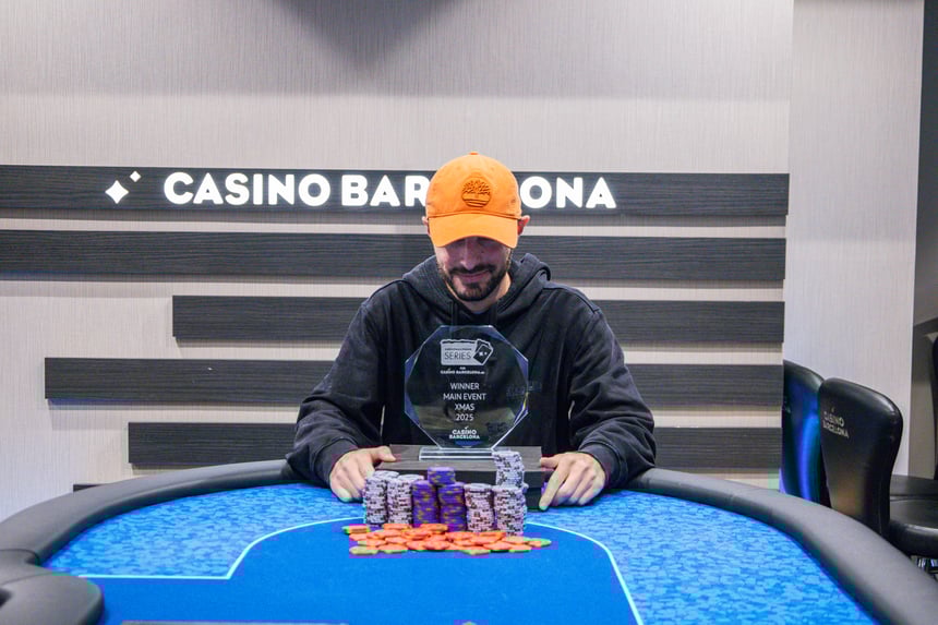 Temuri Sophromadze, campeón del Main Event de las Christmas Poker Series por CasinoBarcelona.es