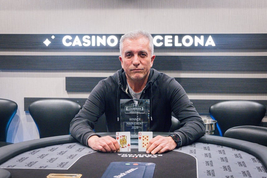 Jaime Bertran se alza con el título de las Low Series 2026 en Casino Barcelona