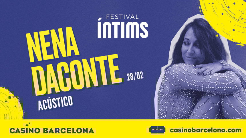 Nena Daconte abrirá el Festival Íntims 2026 de Casino Barcelona