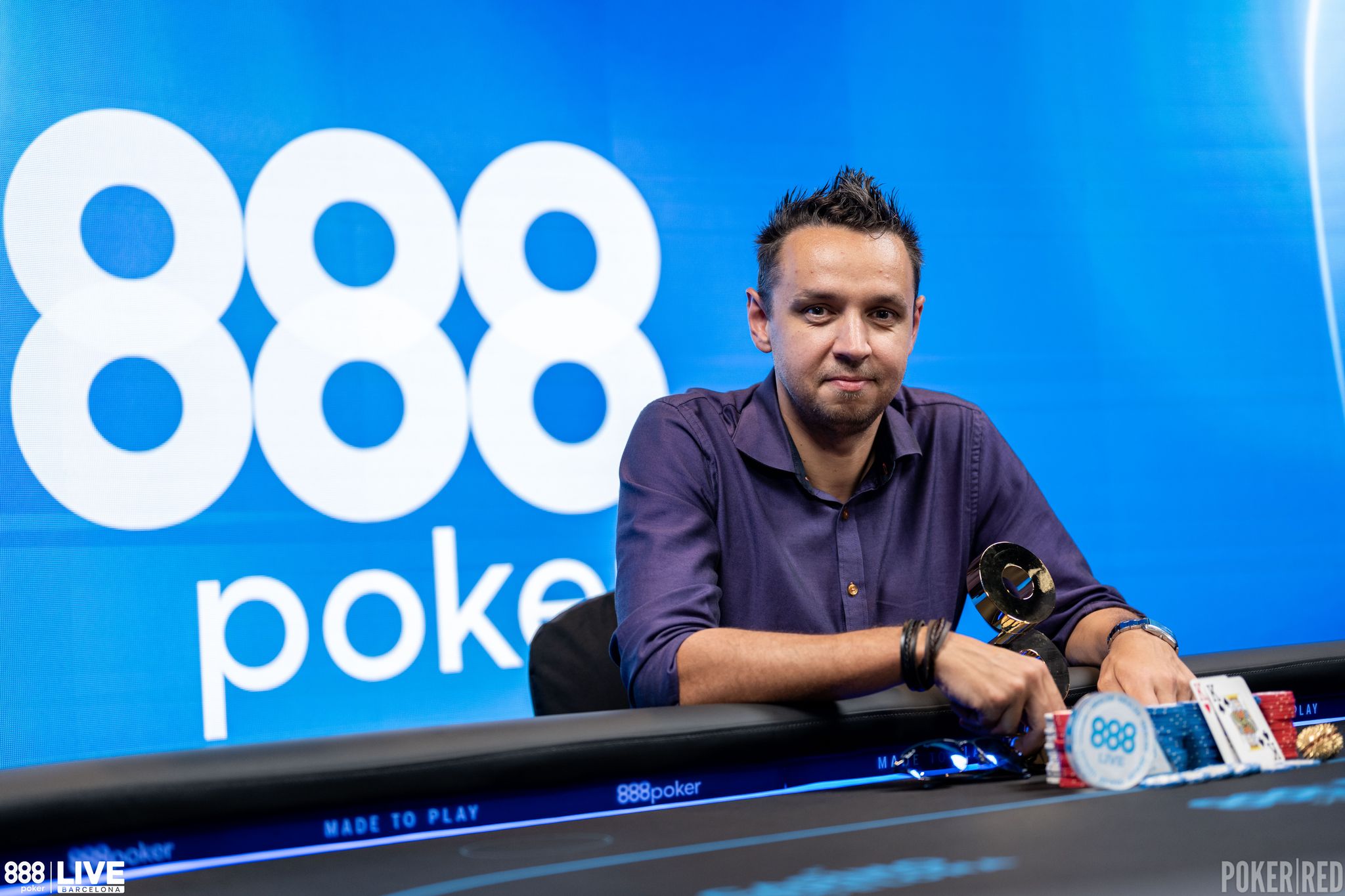 Tero Laurila, campeón del Main Event del 888poker LIVE Barcelona