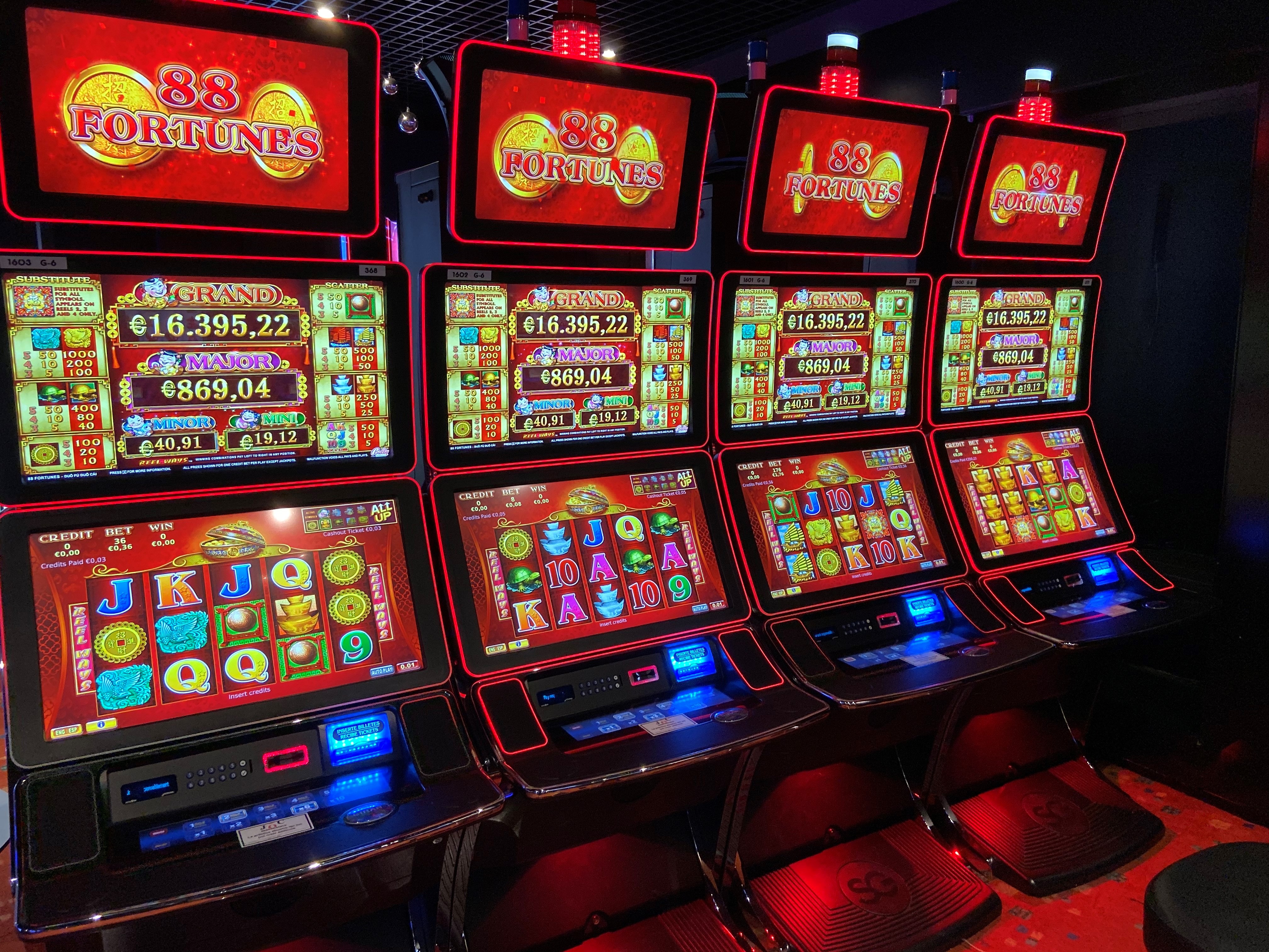Casinos con slots con temas autorizados